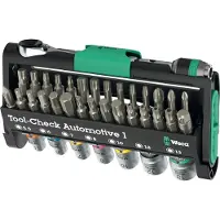 Wera Tool-Check Automotive 1, 1 Stück(e), Schwarz, Grün, Edelstahl, Edelstahl, 478 g, 51 mm, 218 mm