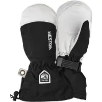 Hestra Army Leather Heli Ski Jr. - Mitt black (100) 3