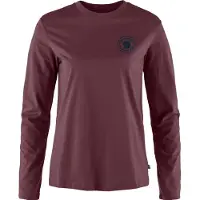 Fjällräven - Women's 1960 Logo T-Shirt L/S - Longsleeve Gr XL lila