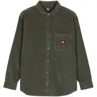 Santa Cruz - Women's Classic Label L/S Shirt - Hemd Gr 6 oliv
