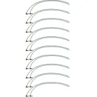Hager KU9B43GVZ BKE-Spgsabgriff, universZ, 430mm, br/bl, Stecker-verdichtet, 10 Stück