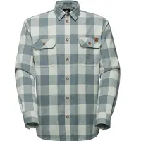 Mammut - Tamaro Longsleeve Shirt - Hemd Gr L grau/türkis