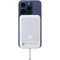 Usams Powerbank Xm Series Cd219 10000Mah Magnetisch Kabellos Blau