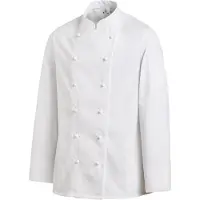 Leiber Kochjacke, langarm, unisex, weiß, Bäckerjacke ideal zum Kochen oder Backen, Größe: 60