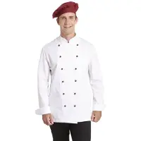Leiber Herren Kochjacke 1/1 Arm 12/5510 Gr. 52 weiß