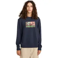 Element Sweatshirt "Memory", Herren, Gr. S, blau (eclipse navy), Obermaterial: 55% Baumwolle, 25% Baumwolle, 20% Polyester., Sweatshirts Sweatshirt