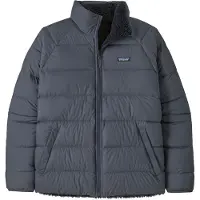 Patagonia - Reversible Silent Down Jacket - Daunenjacke Gr M blau