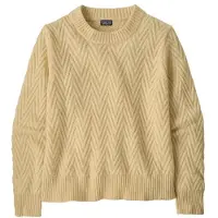 Patagonia - Women's Recycled Wool Crewneck Sweater - Wollpullover Gr XS beige