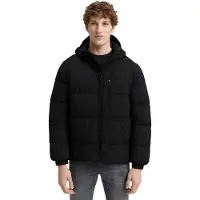 Tom Tailor Denim Herren Lightweight Pufferjacke mit Kapuze