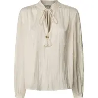 Pepe Jeans für Damen. PL305010 Bluse Caeli Weiß (M), Lässig, Polyester, Langarm