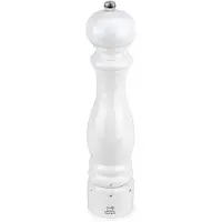 Peugeot Salzmühle PARIS 30cm Buchenholz Weiß Lackiert uSelect Zirkonia-Mahlwerk
