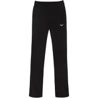 Trigema Jerseyhose "Hose DELUXE Baumwolle", Damen, Gr. 4XL, Normalgrößen, schwarz, Single Jersey, 100% Baumwolle, Hosen Jerseyhose