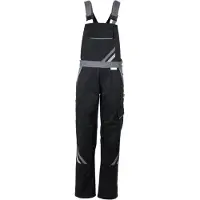 Planam Latzhose Highline Damen, Gr. 48 schwarz/schiefer/zink