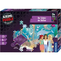 Kosmos Krimi-Puzzle: Die drei !!! - Der Schatz der Delfine