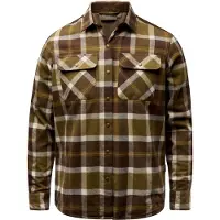 Pinewood Douglas Women Shirt olive green/creme white (773) M