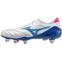 Mizuno MORELIA NEO IV? ELITE SI(U) / Weißer/Tangare Türkis/Rosa Tetra / 41,0/7,5