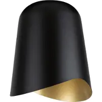 Paulmann Lampenschirm URail Alvaro schwarz/gold DecoSystems