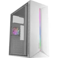 Mars Gaming MC-Blaze, Midi Tower, PC, Weiß, ATX, micro ATX, Mini-ITX, Heimbüro, Multi