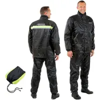 Germot Scoot 2tlg. Regenkombi Grösse: XL, Farbe: Schwarz/Gelb