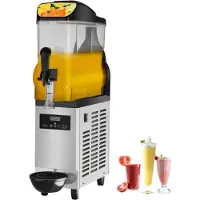 Sans marque Professionelle Slush Puppy – 12L – Frozen Drink Maker aus Edelstahl – Slush-Ice Maschine für Gastronomiequalität