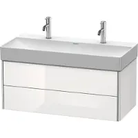 Duravit Waschtischunterbau XSQUARE 397x984x460mm basalt matt