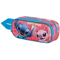 KARACTERMANIA Disney Stitch Match 3D double Federmappe