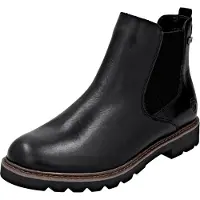Remonte Damen Stiefelette rutschfest mit loser Einlage und Reißverschluss D2Q70, Größe:39 EU, Farbe:Schwarz