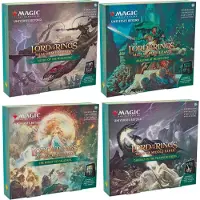 Wizards of the Coast Magic the Gathering The Lord of the Rings: Tales of Middle-earth Szenenboxen Display (4) englisch
