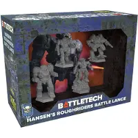 Catalyst Game Labs BattleTech Hansens Roughriders Battle Lance - Miniaturen-Spiel -Zubehör - ENG Edition