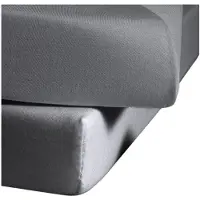 Fleuresse Spannbettlaken "Ines hochwertiger Jersey aus reiner Baumwolle,", aus Baumwolle, für Matratzen bis 23 cm Höhe, Bettlaken, Spannbetttuch