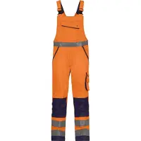 Dassy Warnschutz Latzhose Malmedy 400156 PESCO74 PLUS Gr. 58 neonorange/dunkelblau