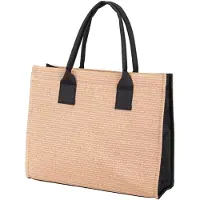 Reisenthel daily shopper raffia black