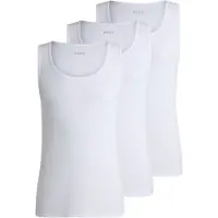 BOSS Tanktop-Set 50542132 Weiß Regular Fit
