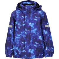 ZigZag Winter-Skijacke Funzone Printed Ski Jacket W-PRO 10000 (wasserdicht, winddicht) blau/bunt Kinder