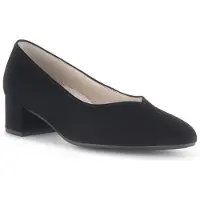Gabor elegante Pumps Rauleder schwarz