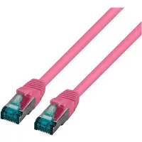 EFB Elektronik EFB MK6001.40MA RJ45 Patchkabel S/FTP, Cat.6A, LSZH, 40m, magenta MK600140MA