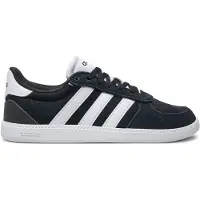 Adidas - Women's Breaknet Sleek Suede - Sneaker Gr 42 schwarz/weiß