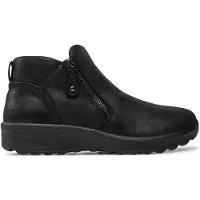 SKECHERS für Damen. 158952 Lovely Vibe Herbststiefeletten schwarz (40), Wohnung, 1 bis 3 cm, Reißverschluss, Lässig