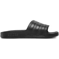Adidas Badesandale SPORTSWEAR "AQUA ADILETTE", Damen, Gr. 47, Synthetik, schwarz (cschwarz, cblac), Schuhe Badesandale