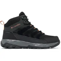 Columbia Herren Winterstiefel knöchelhoch Schwarz mit Schnürung YM8651010