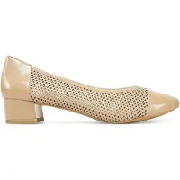 Caprice Damen Pumps 9-22504-44 408 beige Kamm 41