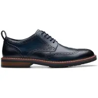 Clarks ALDWIN LIMIT Herrenschuhe - elegante Halbschuhe - Schnürschuhe blau