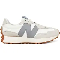 New Balance U327LT Damen-Sneaker in Weiß – Veloursleder