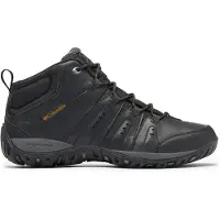 Columbia Wanderschuhe Woodburn II Chukka WP Omni-Heat Herren Black / Goldenrod-Schuhgröße 44,5