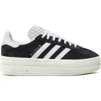 Adidas wäsche Adidas Gazelle Bold Frauen Schnürung Wildleder Plattform Turnschuhe Schwarz Weiß – undefined / Schwarz-Weiss