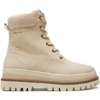 Tamaris Damen Stiefeletten 1-26231-43 418 Farbe: Beige Größe: 40