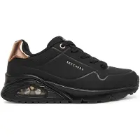 SKECHERS Uno Gen1 - Shimmer Away 310545L-BBK, Sneaker, für Mädchen, Schwarz