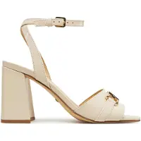 GUESS Damen Klassische Sandalen FLJGRT LEA03 CREAM Farbe: Beige Größe: 38