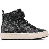 Geox J Kalispera G. Mädchen High-Top Sneaker Schwarz