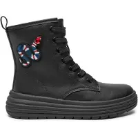 Geox J PHAOLAE Mädchenschuhe Schwarz